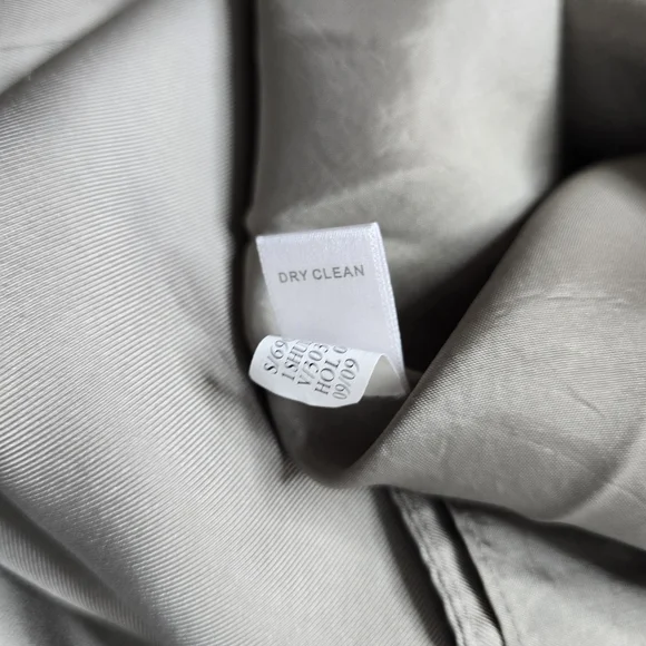 ⭐️Banana Republic One Shoulder Champagne  Ruffled Dress Sz 10 - Picture 10 of 10